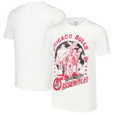 Chicago Bulls Youth NBA x Marvel Avengers Squad T-Shirt White - NBA