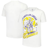 Los Angeles Lakers Youth NBA x Marvel Avengers Squad T-Shirt White - NBA