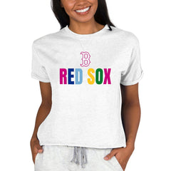 Boston Red Sox Concepts Sport Women's Mainstream Terry Sweatshirt - MLB