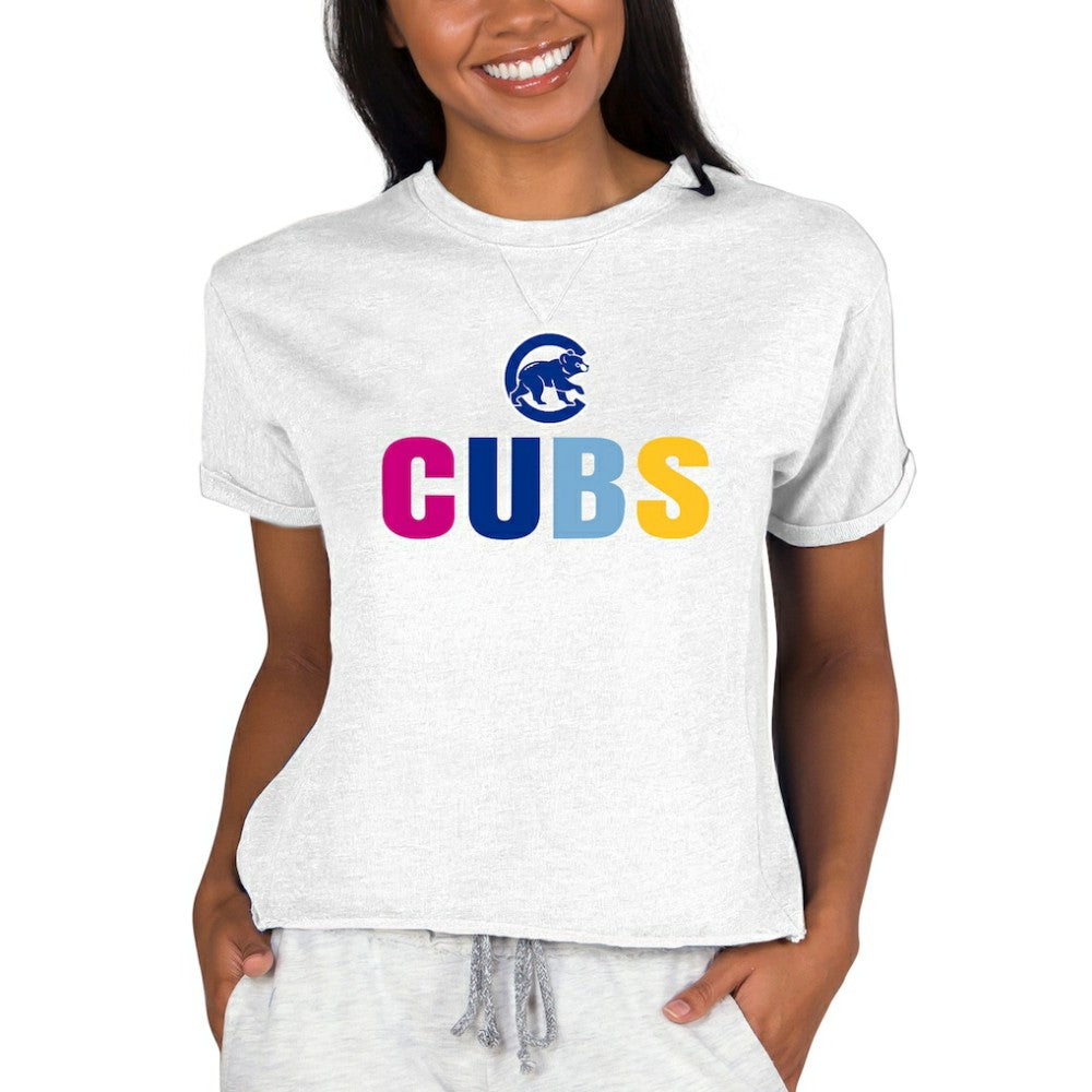 Chicago Cubs Concepts Sport Women's Mainstream Terry Sweatshirt - MLB