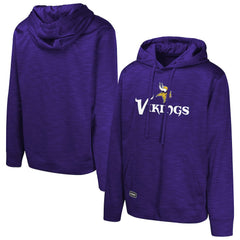 Minnesota Vikings Streak Fleece Pullover Hoodie Purple | NFL
