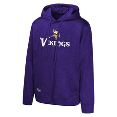 Minnesota Vikings Streak Fleece Pullover Hoodie Purple | NFL