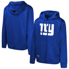 New York Giants Streak Fleece Pullover Hoodie Royal | NFL
