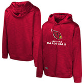 Arizona Cardinals Streak Fleece Pullover Hoodie Cardinal | NFL