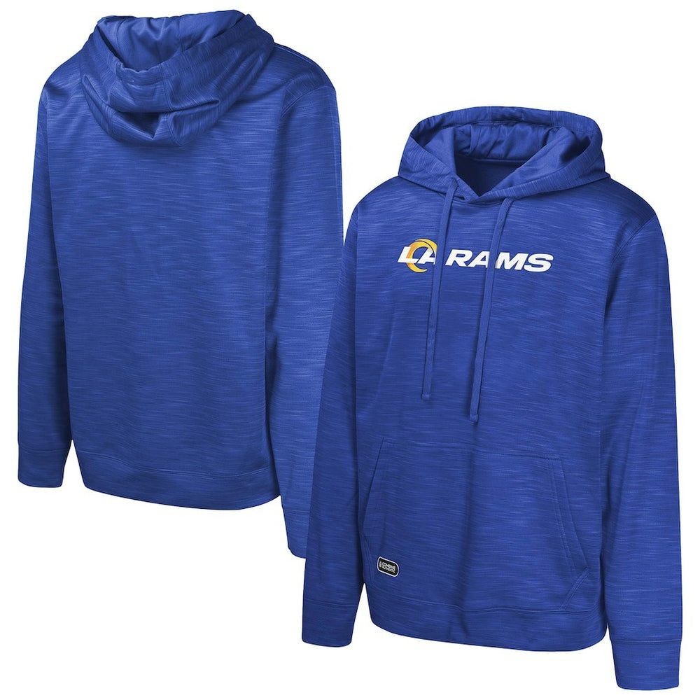 Los Angeles Rams Streak Fleece Pullover Hoodie Royal | NFL