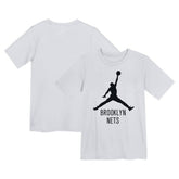 Brooklyn Nets Jordan Brand Preschool Essential Jumpman T-Shirt White - NBA