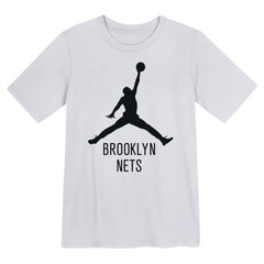 Brooklyn Nets Jordan Brand Preschool Essential Jumpman T-Shirt White - NBA