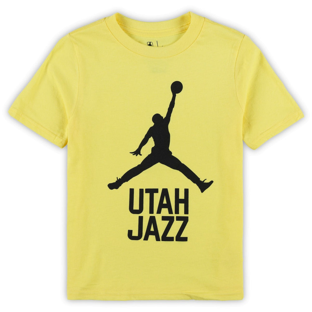 Utah Jazz Jordan Brand Preschool Essential Jumpman T-Shirt Gold - NBA