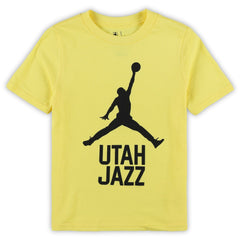 Utah Jazz Jordan Brand Preschool Essential Jumpman T-Shirt Gold - NBA