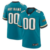 Jacksonville Jaguars Prowler Throwback Custom Game Jersey Teal | Nike for Sale