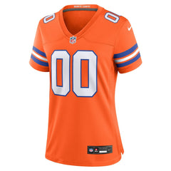 Denver Broncos Women's Mile High Collection 1977 Throwback Custom Game Jersey Orange | Nike for Sale