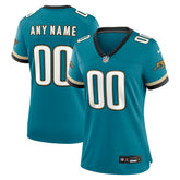 Jacksonville Jaguars Women's Prowler Throwback Custom Game Jersey Teal | Nike for Sale