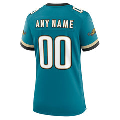 Jacksonville Jaguars Women's Prowler Throwback Custom Game Jersey Teal | Nike for Sale