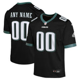 Philadelphia Eagles Youth Alternate Custom Game Jersey Black | Nike for Sale