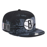 Brooklyn Nets Tip-Off 9FIFTY Snapback Hat Black - NBA