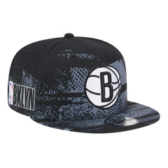 Brooklyn Nets Tip-Off 9FIFTY Snapback Hat Black - NBA