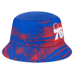 Philadelphia 76ers Tip-Off Bucket Hat Royal/Red - NBA