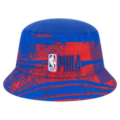 Philadelphia 76ers Tip-Off Bucket Hat Royal/Red - NBA