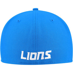 Detroit Lions New Era Team Basic 59FIFTY Fitted Hat Blue | NFL