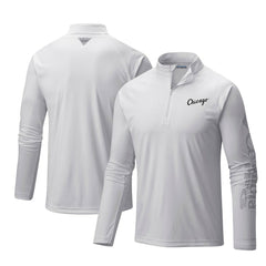 Chicago White Sox Columbia Terminal Tackle Omni-Shade Raglan Quarter-Zip Pullover Top - MLB