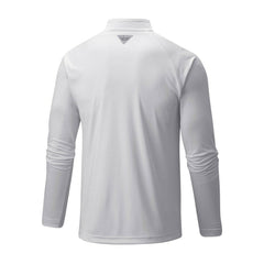 Los Angeles Dodgers Columbia Terminal Tackle Omni-Shade Raglan Quarter-Zip Pullover Top - MLB