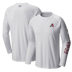 Arizona Diamondbacks Columbia Terminal Tackle Long Sleeve T-Shirt - MLB