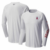Los Angeles Angels Columbia Terminal Tackle Long Sleeve T-Shirt - MLB