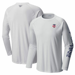 Minnesota Twins Columbia Terminal Tackle Long Sleeve T-Shirt - MLB