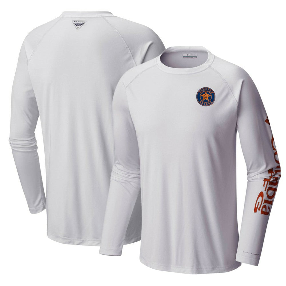 Houston Astros Columbia Terminal Tackle Long Sleeve T-Shirt - MLB