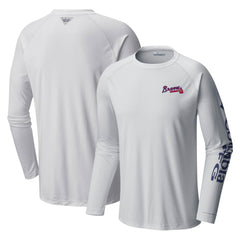 Atlanta Braves Columbia Terminal Tackle Long Sleeve T-Shirt - MLB