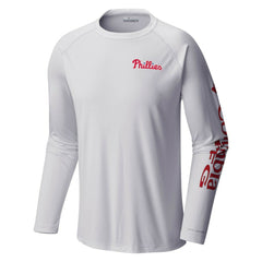 Philadelphia Phillies Columbia Terminal Tackle Long Sleeve T-Shirt - MLB