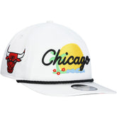 Chicago Bulls Island Oasis Golfer Snapback Hat White - NBA