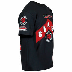 Toronto Raptors Hyperfly Unisex NBA x My Hero Academia All Might Smash T-Shirt Black - NBA
