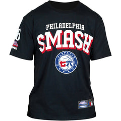 Philadelphia 76ers Hyperfly Unisex NBA x My Hero Academia All Might Smash T-Shirt Black - NBA