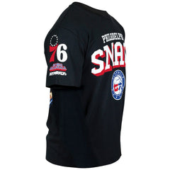 Philadelphia 76ers Hyperfly Unisex NBA x My Hero Academia All Might Smash T-Shirt Black - NBA