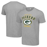 Green Bay Packers Starter Logo T-Shirt Heather Gray | NFL