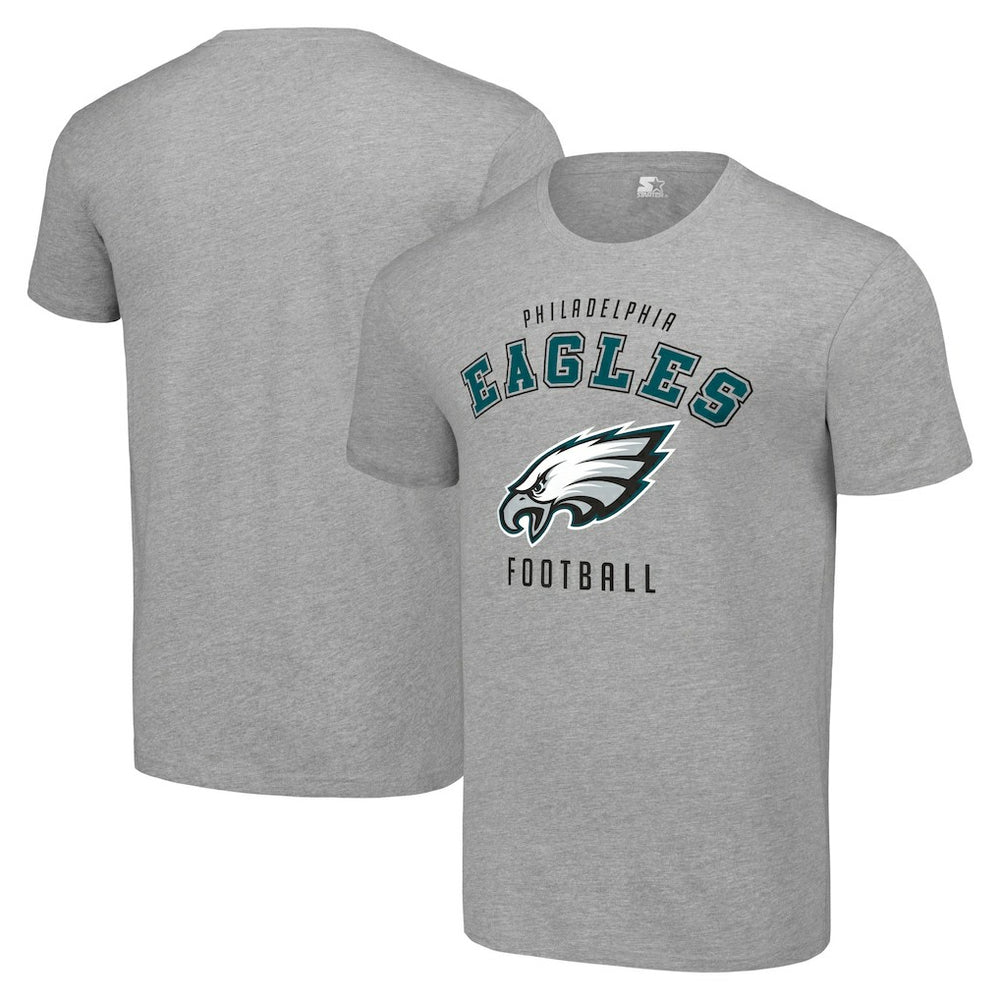 Philadelphia Eagles Starter Logo T-Shirt Heather Gray | NFL