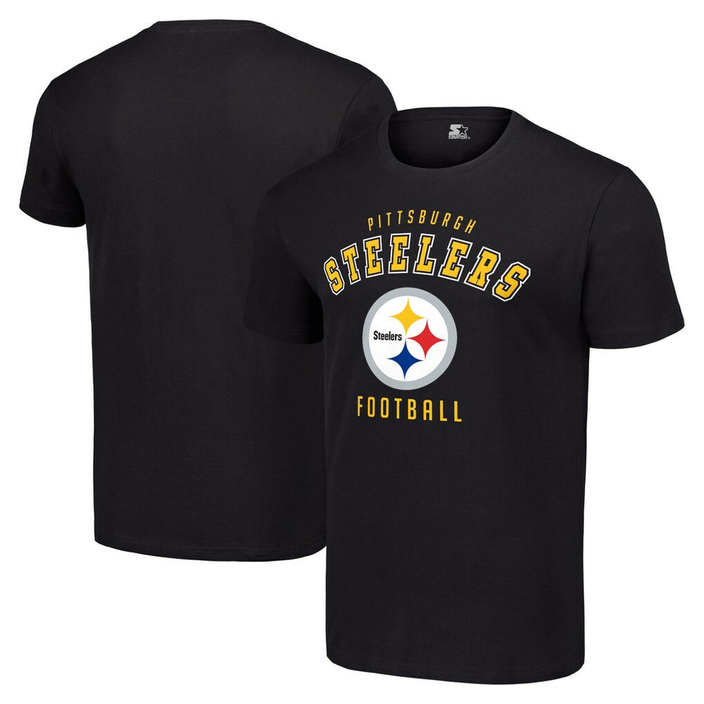 Pittsburgh Steelers Starter Logo T-Shirt Black | NFL