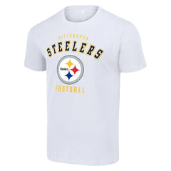 Pittsburgh Steelers Starter Logo T-Shirt White | NFL