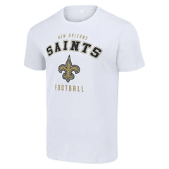New Orleans Saints Starter Logo T-Shirt White | NFL