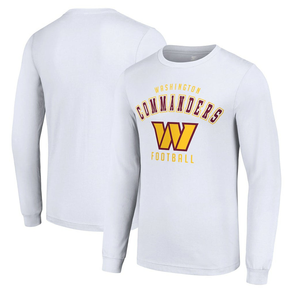 Washington Commanders Starter Long Sleeve T-Shirt White | NFL