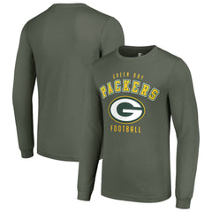Green Bay Packers Starter Long Sleeve T-Shirt Green | NFL