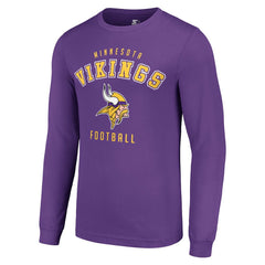Minnesota Vikings Starter Long Sleeve T-Shirt Purple | NFL