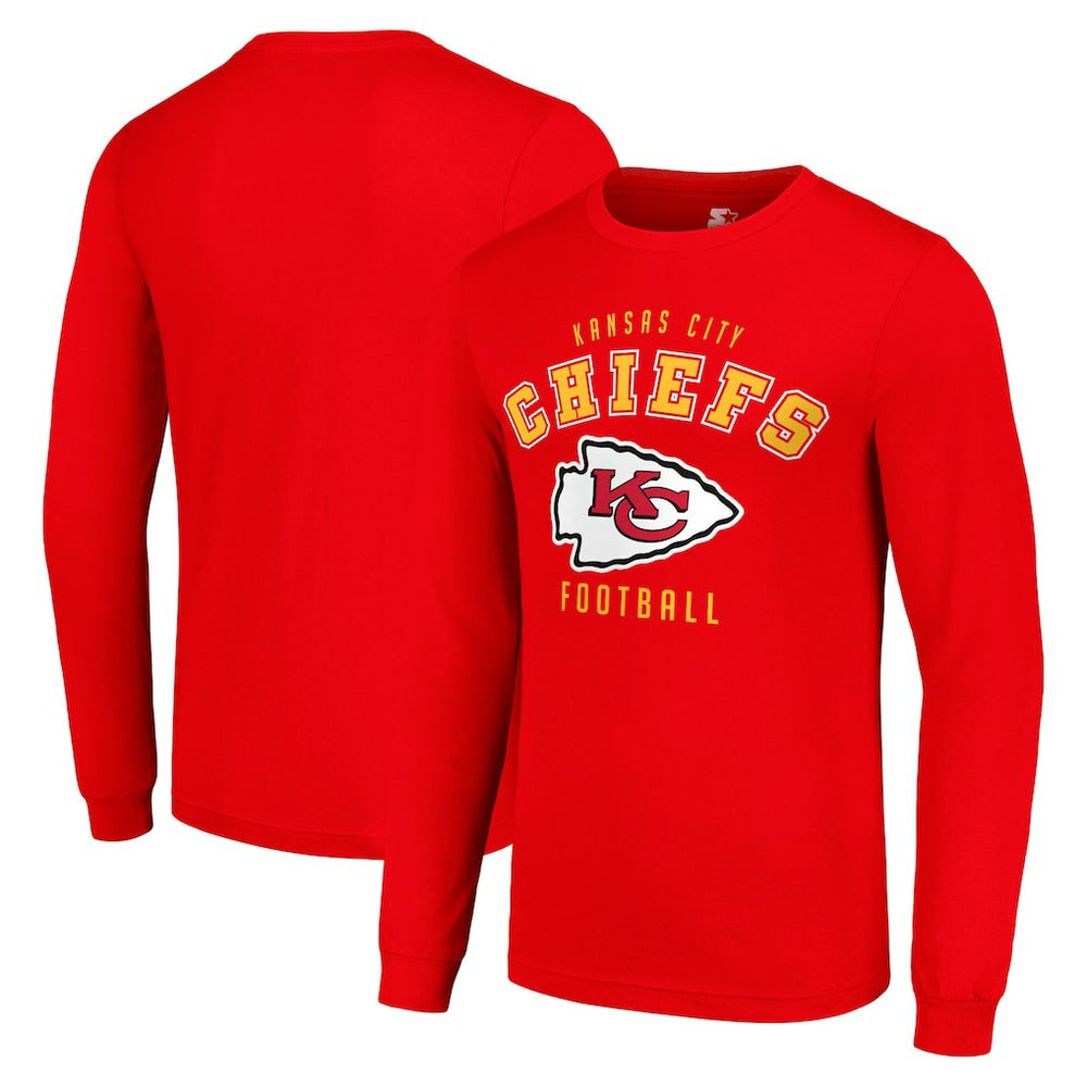 Kansas City Chiefs Starter Long Sleeve T-Shirt Red | NFL