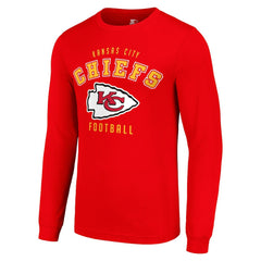 Kansas City Chiefs Starter Long Sleeve T-Shirt Red | NFL