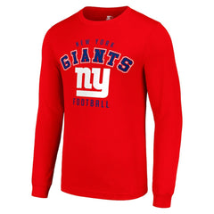 New York Giants Starter Long Sleeve T-Shirt Red | NFL