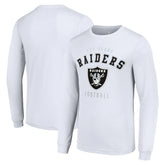 Las Vegas Raiders Starter Long Sleeve T-Shirt White | NFL