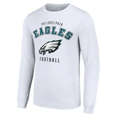 Philadelphia Eagles Starter Long Sleeve T-Shirt White | NFL