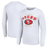 San Francisco 49ers Starter Long Sleeve T-Shirt White | NFL