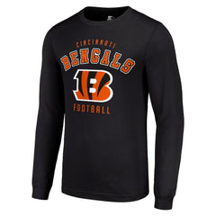 Cincinnati Bengals Starter Long Sleeve T-Shirt Black | NFL